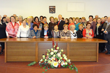 Комитет по социальной защите населения Ленинградской области встречает друзей